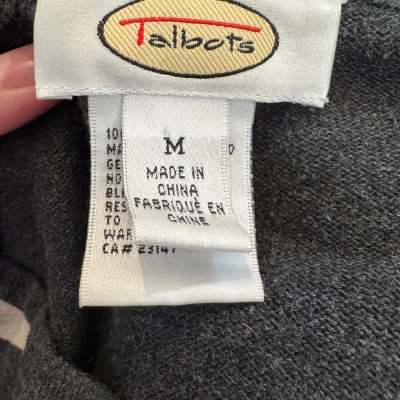 Talbots Checked Sweater - Picture 4 of 5